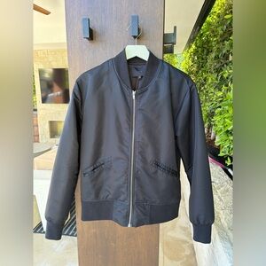 IRO Black Bomber Jacket